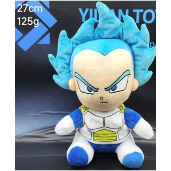 Dragon Ball Japan Anime Super Saiyan Blue Vegeta Soft Plush Stuffed Toy - Picture 2 of 4